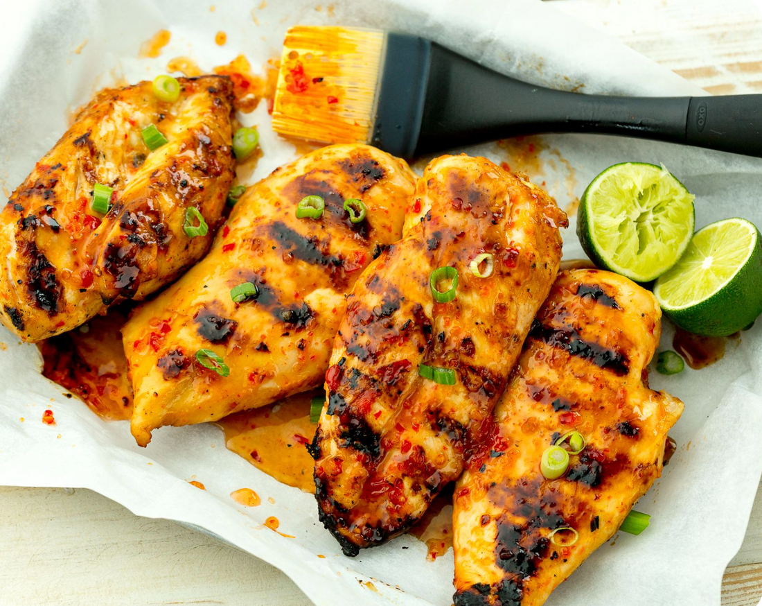 Zesty Lime Grilled Chicken With Pineapple Salsa